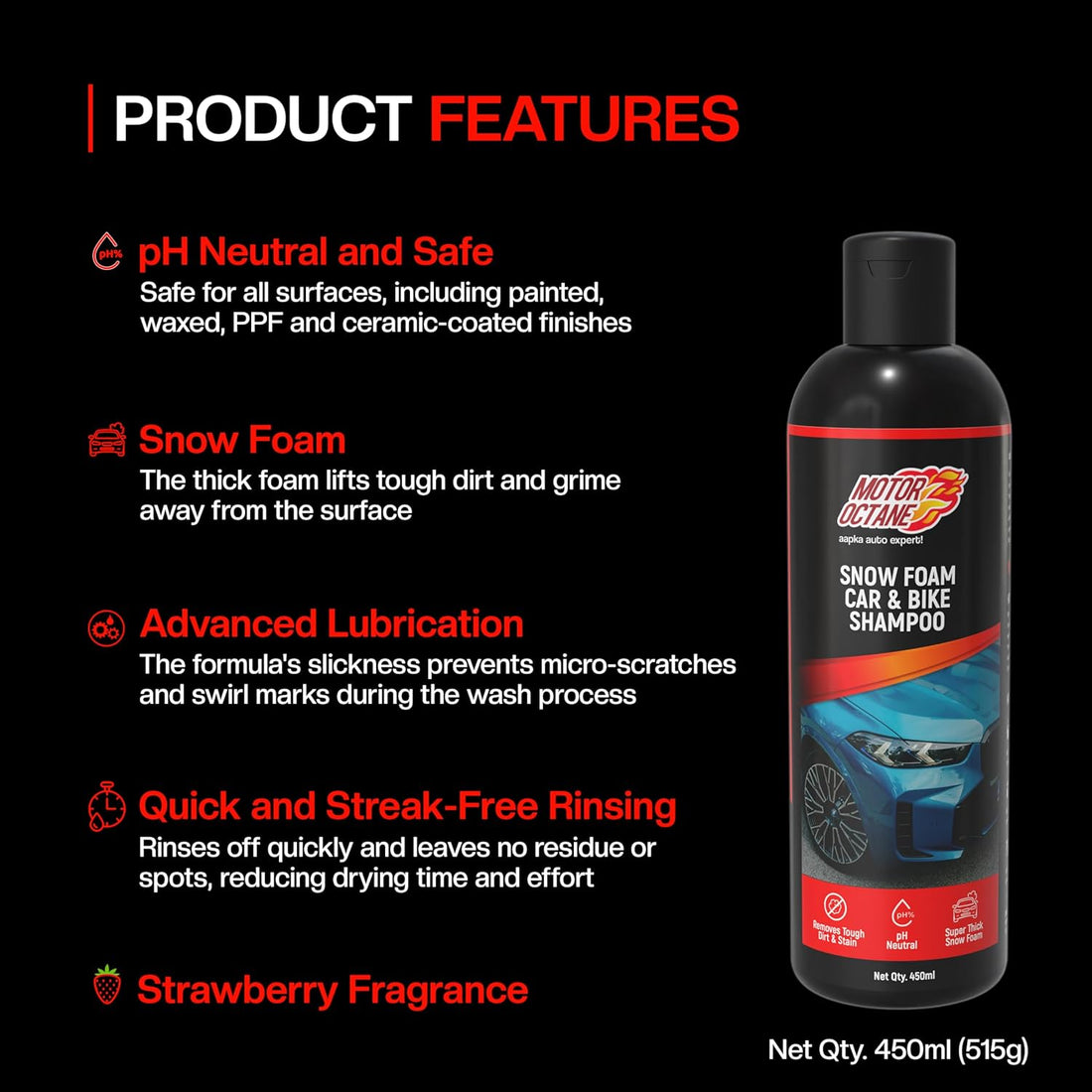 Car & Bike Shampoo Wash (100ml)